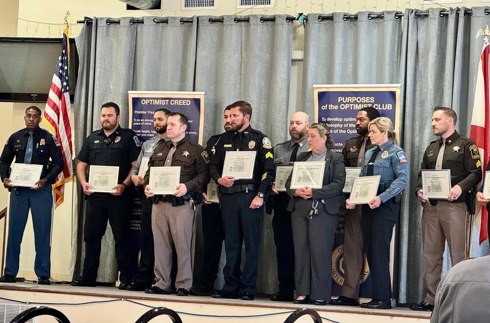Award recognition ceremony