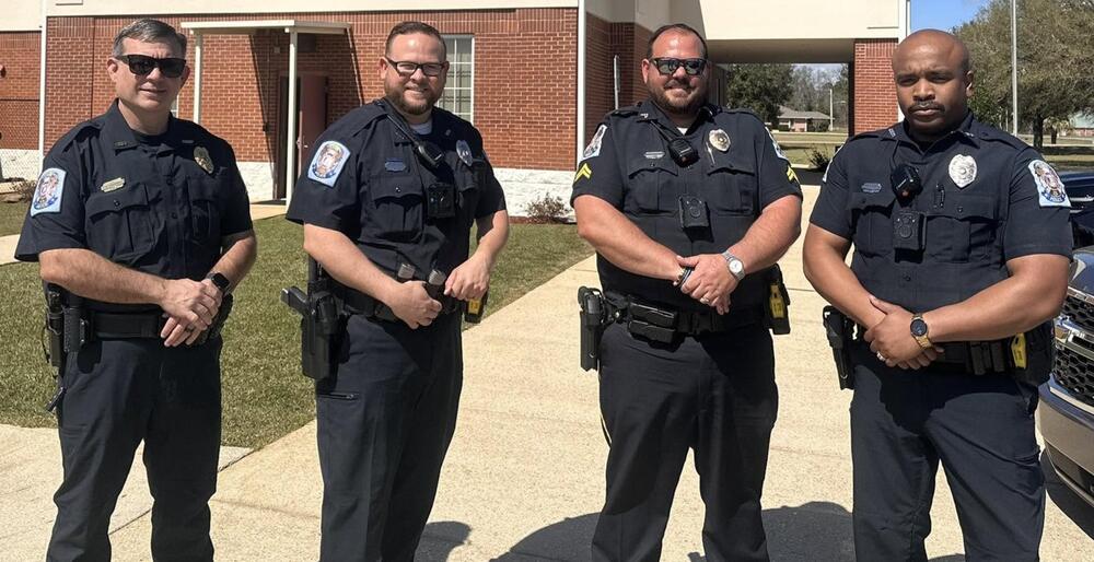 Robertsdale Police officers