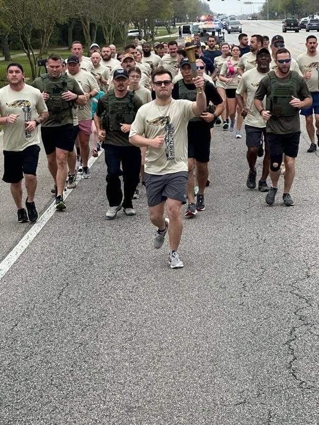 Department physical training run