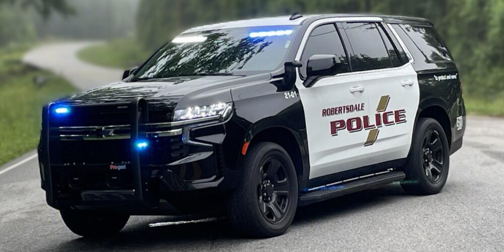 Robertsdale Police patrol vehicle